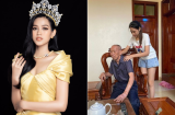 Hoa hậu Đỗ Thị Hà đau lòng thông báo tin buồn ông nội qua đời