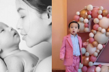 Khung ảnh cực hiếm hoi của Phạm Hương chụp bên con trai đầu lòng lúc vài tháng tuổi