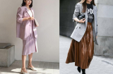 3 cách mix áo khoác + váy được yêu thích nhất mùa thu năm nay