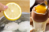 Vắt nửa quả chanh vào nồi rồi luộc cùng trứng, bạn sẽ thấy ngay điều kì lạ chỉ sau 3 phút