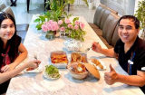 MC Quyền Linh hạnh phúc chia sẻ ảnh được ăn cơm cùng con gái sau 4 tháng rong ruổi làm thiện nguyện