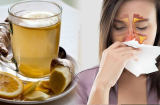 5 loại đồ uống tốt cho người viêm mũi, viêm xoang, dùng đều đặn hết đau nhức, khó chịu