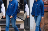 Katie Holmes có niềm đam mê bất tận với quần jeans, mix chuẩn sành điệu đáng học hỏi