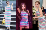 Những mỹ nhân cùng 'đụng hàng' một mẫu váy từ Hàn sang Việt, ai mới là người mix match cao tay nhất?