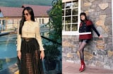 Cùng một món phụ kiện, Phương Oanh ở ngoài đời mix match cao tay hơn hẳn trong phim