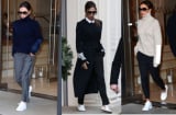 4 kiểu giày bệt yêu thích của Victoria Beckham, đơn giản nhưng không kém phần sang chảnh