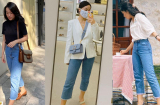 'Bản sao Hà Tăng' chỉ cao 1m57 vẫn có chiêu hack dáng nhờ diện kiểu quần jeans này