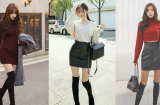 Học thêm một vài công thức mix boots cao cổ khoe chân dài miên man