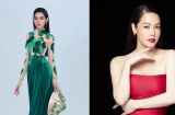 Sao Việt mặc đẹp tuần qua:  Đỗ Thị Hà diện áo dài 'rau má', Kim Duyên khoe sắc với thiết kế gợi cảm