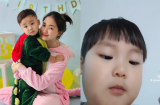 Con trai Hòa Minzy mới gần 2 tuổi đã tự livestream trò chuyện cùng khán giả