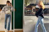Gái Pháp quanh năm mê mẩn kiểu quần jeans đơn giản này mà vẫn có loạt cách lên đồ hay ho