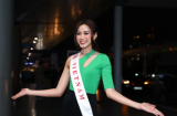 Đỗ Hà đeo sash lên đường sang Puerto Rico dự Chung kết Miss World 2021