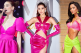 Những mỹ nhân 'cân' đẹp màu hồng sến sẩm: Khánh Vân và Hà Hồ diện đẹp xuất sắc