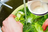 Chỉ rửa rau bằng nước lạnh là dại: Thả thêm 2 thứ này rau quả sạch hóa chất, không lo nguy hại sức khỏe
