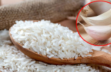 Vùi vài nhánh tỏi vào thùng gạo: Nhận lợi ích bất ngờ mà nhiều người không biết