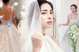 Ngô Thanh Vân thử váy cưới nửa tỷ giống Son Ye Jin, giữ bí mật với Huy Trần đến phút chót