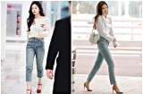 Học ngay cách phối đồ với quần jeans đơn giản lại 'sang- xịn - mịn' như Jennnie (BlackPink) để diện trong mùa hè này