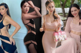 Ngọc Trinh nhiều lần 'đụng hàng' loạt sao ngoại đình đám, 'vượt mặt' cả Hoa hậu Hoàn vũ Thái Lan