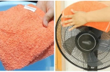Trời oi bức, lấy khăn đắp lên quạt điện: Vừa mát như điều hòa lại tiết kiệm điện, đuổi sạch muỗi