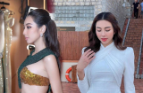 Hoa hậu Thùy Tiên hiếm hoi 'kín cổng cao tường', cứ đi sự kiện lớn là 'bung xõa' toàn đồ cắt xẻ