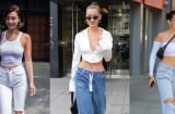 Bella Hadid sở hữu chiều cao khiêm tốn nhưng vẫn hack dáng, tất cả đều nhờ vào tuyệt chiêu phối đồ này