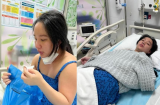 Bà xã Lê Dương Bảo Lâm nhập viện giữa đêm vì bệnh tật trước ngày lâm bồn khiến chồng lo lắng