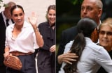 Meghan Markle hiếm hoi được khen mặc đẹp với items kinh điển từ thời Diana, 'lấn át' cả chị dâu