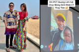 Thùy Tiên hạnh phúc khi nhận quà mừng sinh nhật đặc biệt của Quang Linh Vlogs từ Châu Phi