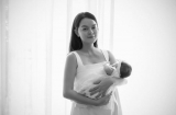 Phạm Quỳnh Anh cho con gái thứ 3 'lên sóng' nhân dịp tròn 1 tháng tuổi
