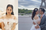 Khánh Thi hé lộ hành trình chụp ảnh cưới tại Pháp cùng chồng kém 11 tuổi