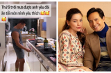 Hà Hồ khoe khoảnh khắc Kim Lý phục vụ đồ ăn cho vợ, cách xưng hô ngọt ngào khiến fan 'lụi tim'