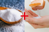 Trộn muối trắng với dầu gội mang đến lợi ích tuyệt vời, giải quyết vấn đề nhà nào cũng gặp