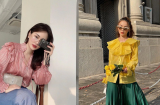 Để thăng hạng style mùa Thu hãy ghim ngay loạt công thức phối đồ cực xinh với áo blouse dài tay