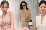 Không hẹn mà gặp, Song Hye Kyo, Jisoo và Jennie tích cực lăng xê mốt áo sành điệu này