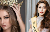 Cựu Hoa hậu Hòa bình Thế giới 2015 hụt hẫng khi Thiên Ân chỉ dừng chân ở top 20