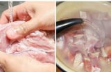 Thịt lợn càng chần qua nước sôi càng bẩn: Làm thêm 1 bước này chất bẩn, máu thừa tự động đào thải hết sạch