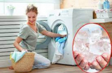 Cho vài viên đá lạnh vào máy giặt, công dụng bất ngờ nhiều người tiếc 'giá như biết sớm hơn'