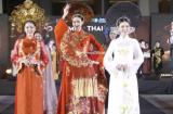 Hoa hậu Bảo Ngọc gây tranh cãi khi được xếp đứng giữa Thùy Tiên và Hà Kiều Anh