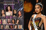 Ngọc Châu bất ngờ bị 'văng' khỏi top top 16 Miss Universe 2022 trên bảng dự đoán của Missosology
