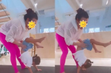 Lisa nhà Hà Hồ mới 2 tuổi đã tập yoga thuần thục khiến mẹ cũng phải trầm trồ tán thưởng