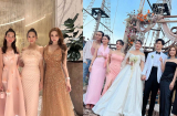 Loạt dresscode 'đỉnh cao' ở đám cưới sao Việt: Diệu Nhi thể hiện tình yêu với BLACKPINK