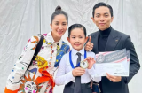 Con trai 8 tuổi của Khánh Thi đoạt HCV, lập kỷ lục dancesport Việt Nam