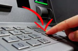 Rút tiền ở cây ATM bị nuốt thẻ nhấn một nút này để lấy lại dễ dàng, không mất thời gian