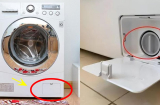 Máy giặt có một công tắc ẩn, cứ bật lên là nước bẩn chảy ra hết: Người dùng lâu cũng chưa chắc đã biết