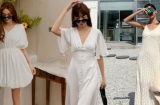 10 set váy trắng tươi mới, trẻ trung giúp nàng nổi bật trong những ngày hè