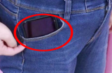 Đút điện thoại vào túi quần nên đặt màn hình ở phía nào? Có rất nhiều người làm sai
