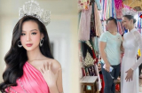 Hoa hậu Bảo Ngọc lên tiếng vì bị chỉ trích 'làm màu' khi đội vương miện đi dạo chợ