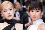 Tóc mái ngố 'phủ sóng' thảm đỏ Cannes 2023: Rose BLACKPINK gây sốt với tạo hình ấn tượng