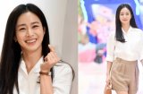 Học lỏm Kim Tae Hee cách diện màu trắng trang nhã và thanh lịch