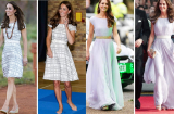 Học công nương nước Anh Kate Middleton cách biến tấu đồ cũ thành mới trong mỗi lần xuất hiện